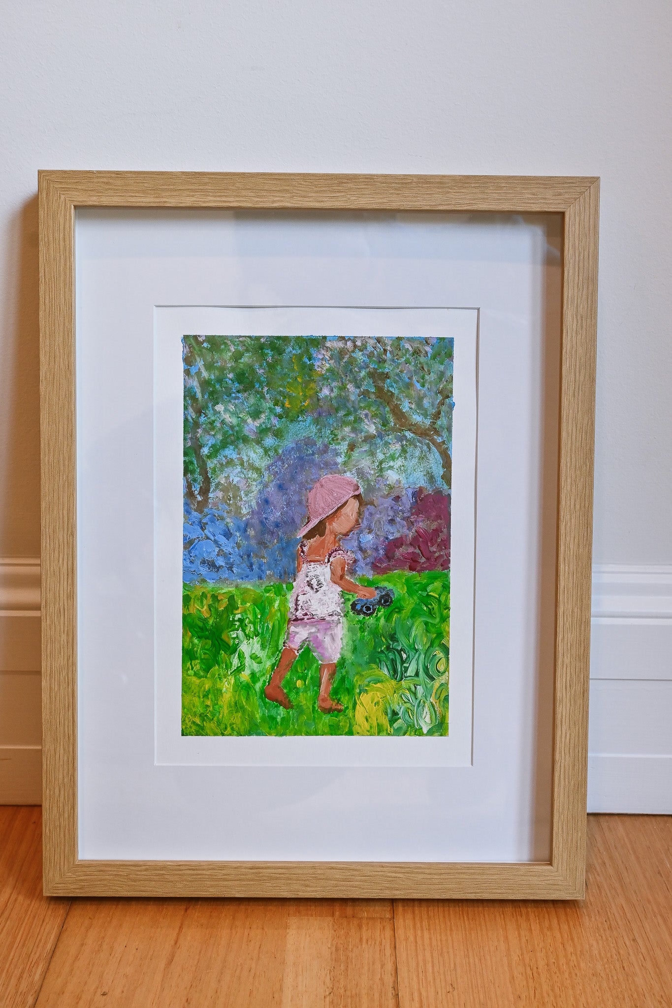 Vry - Original A4 Painting (Framed)