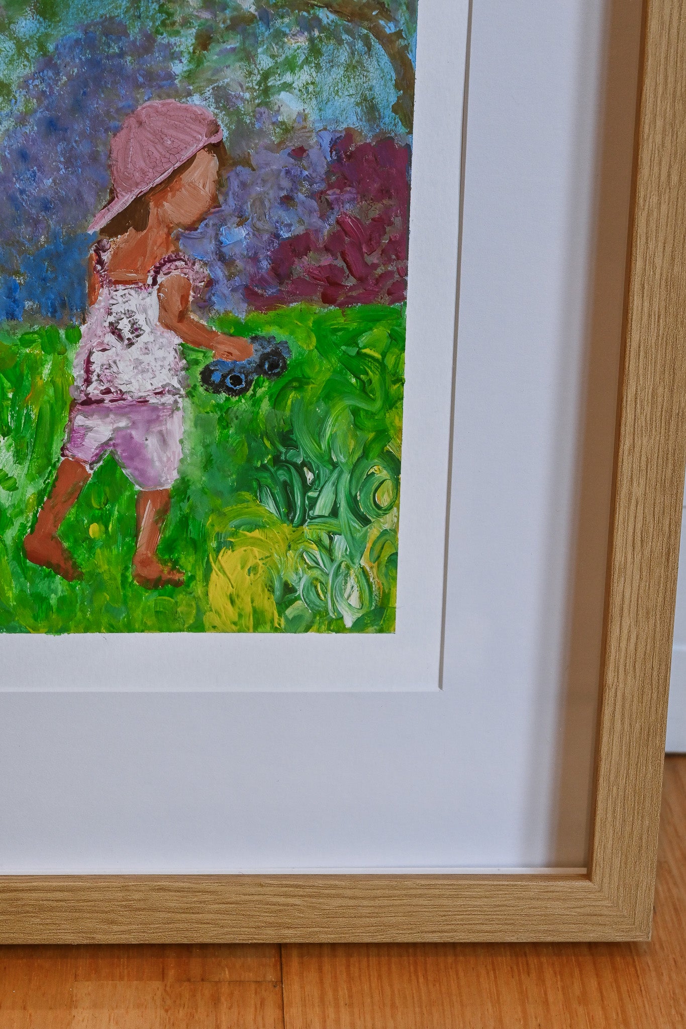 Vry - Original A4 Painting (Framed)