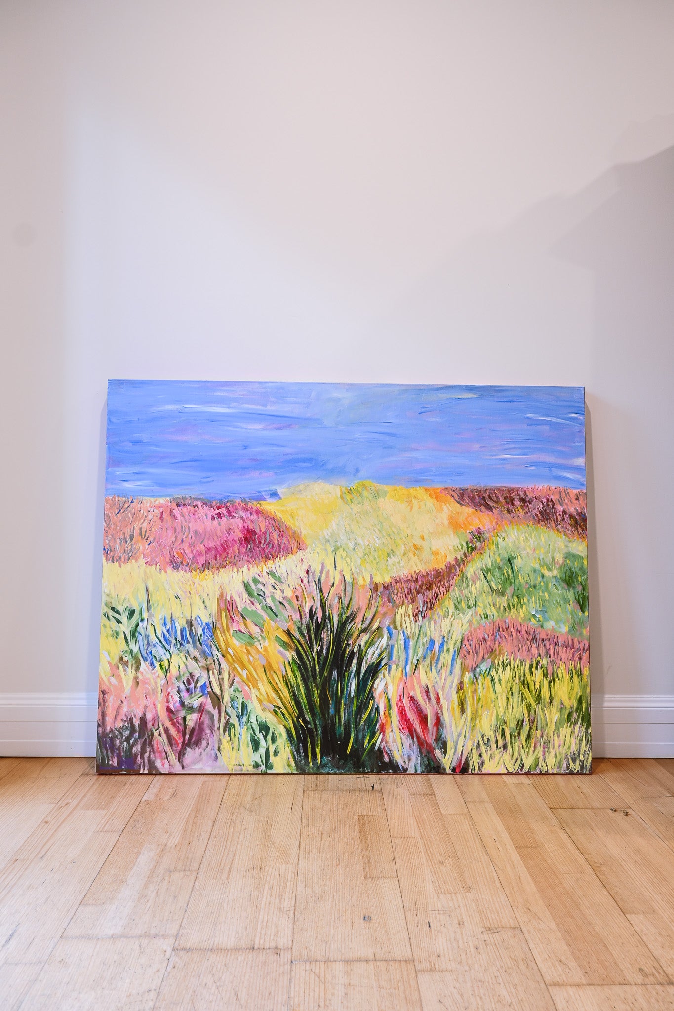Rest in Fields of Pink - Original Painting