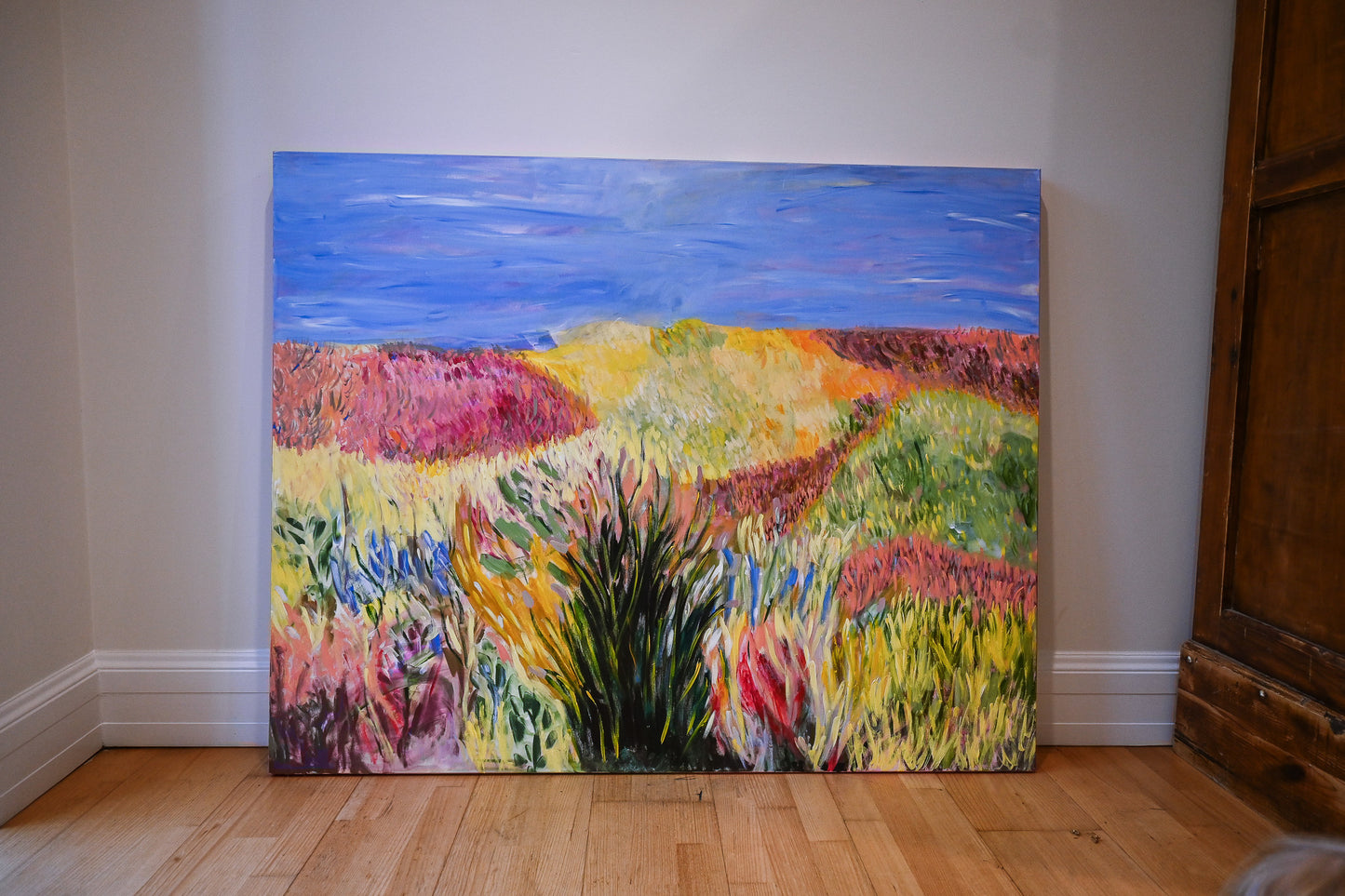 Rest in Fields of Pink - Original Painting