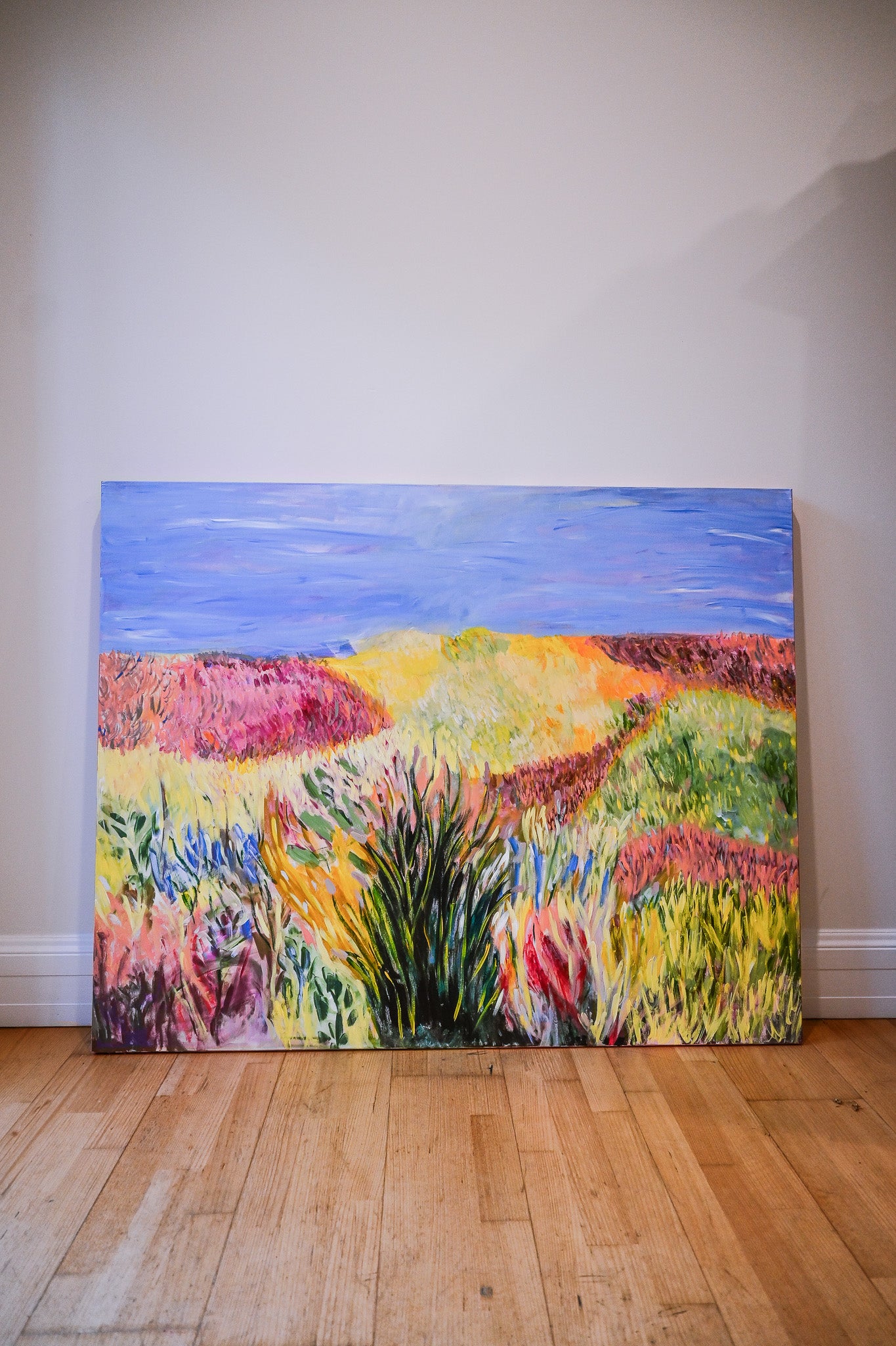 Rest in Fields of Pink - Original Painting