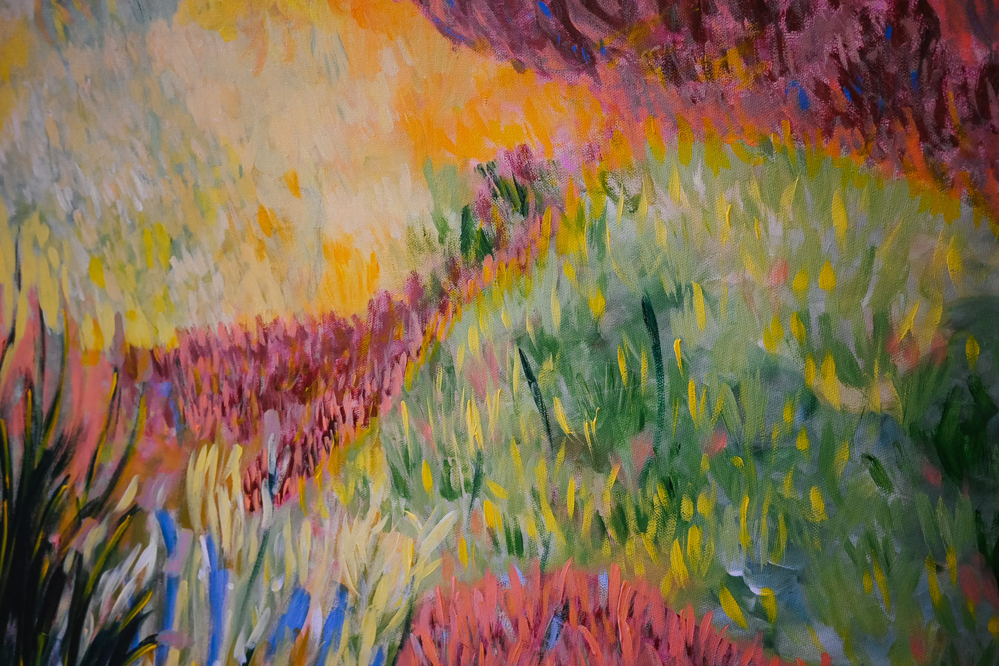Rest in Fields of Pink - Original Painting