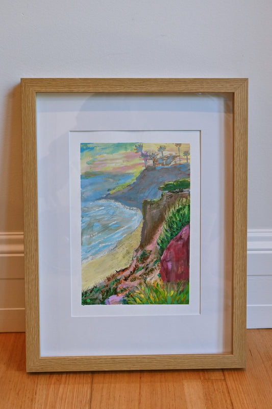 Keeping it Eyre - Original A4 Painting (Framed)